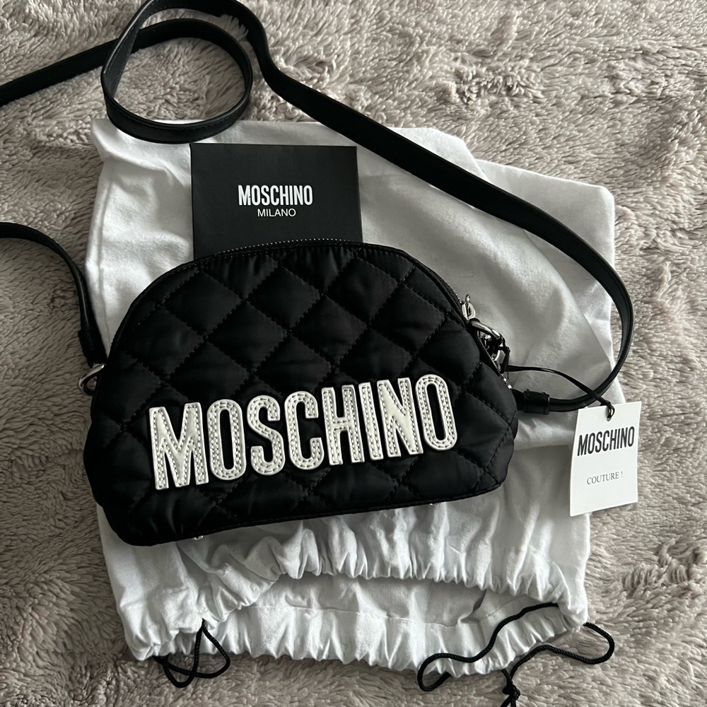Mini Quilted Nylon Crossbody Bag